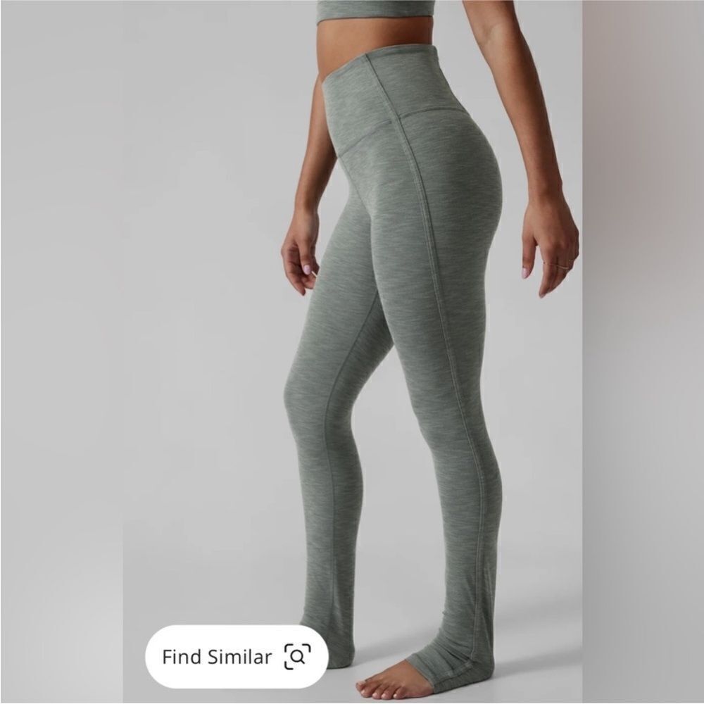 ATHLETA ELATION OVER THE HEEL TIGHT LEGGING EXTRA LONG ELATION Sz M - Picture 2 of 10